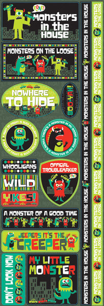 Monsters in the House: Combo Sticker
