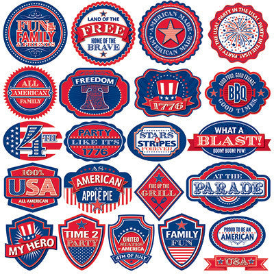 WS Made in the USA: 12 x 12 Label Sticker