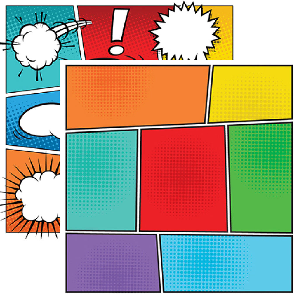 My Super Hero: Comic Book Panel