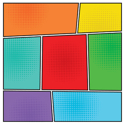 WS My Super Hero: Comic Book Panel