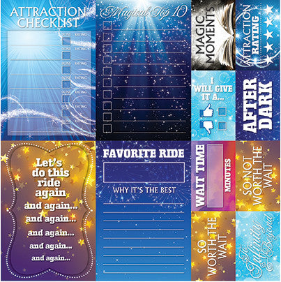 WS Magical Too: Magical Too 12x12 Poster Sticker