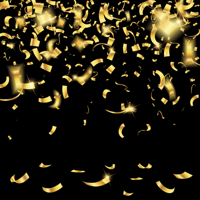 New Year's 2020: Confetti