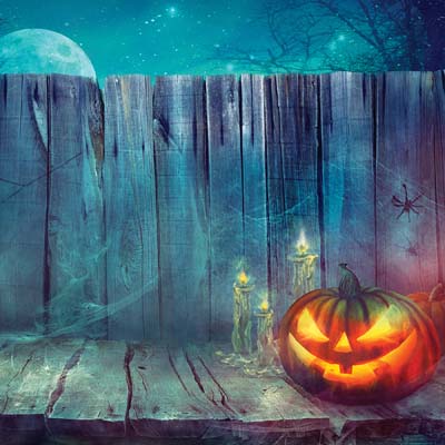 WS Pumpkin Hallow: Fenced Pumpkin