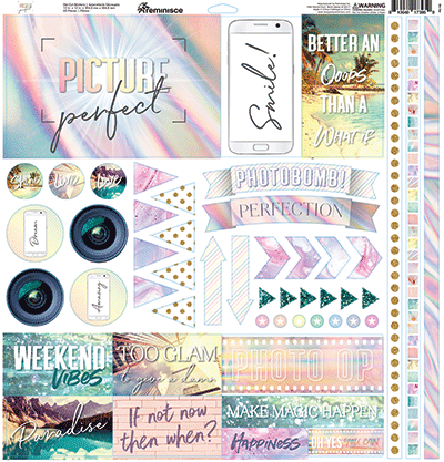 WS Picture Perfect: Picture Perfect 12x12 Sticker