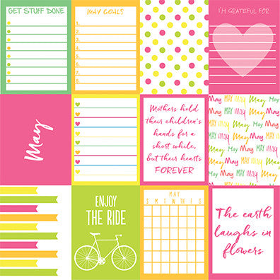 WS Planit Now: May 12"x12" Paper