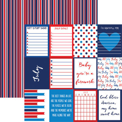 WS Planit Now: July 12"x12" Paper