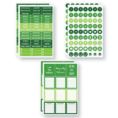 Planit Now: March 4 x 6 Calendar Sticker