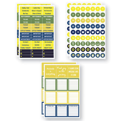 Planit Now: September 4 x 6 Calendar Sticker