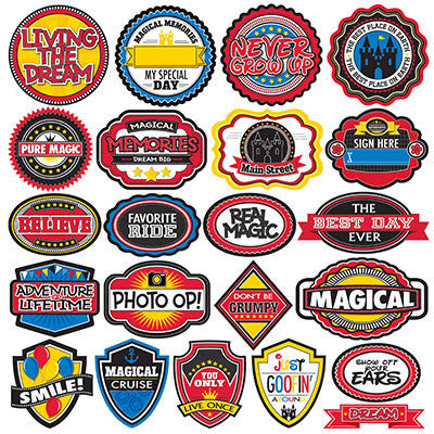 WS Real Magic: 12 x 12 Label Sticker