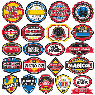 Real Magic: 12 x 12 Label Sticker