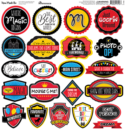 Real Magic Too: Real Magic 12x12 Sticker