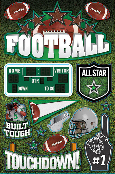 Real Sports: Football 3D Sticker