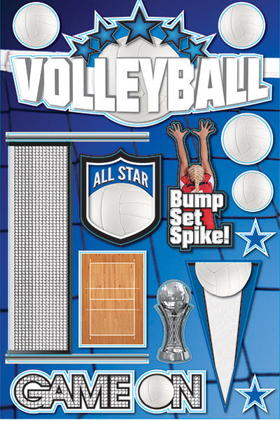 WS Real Sports: Volleyball 3D Sticker