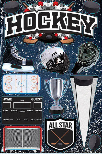 WS Real Sports: Hockey 3D Sticker