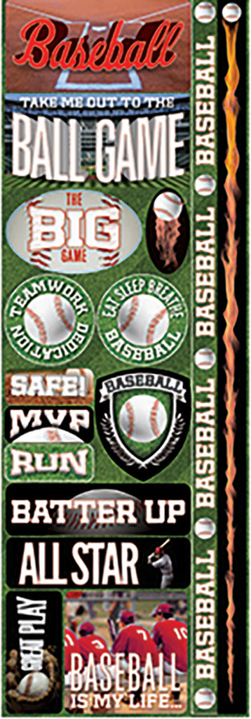 Real Sports: Baseball Combo Sticker
