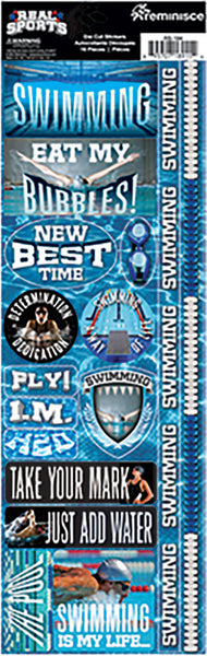 WS Real Sports: Swimming Combo Sticker