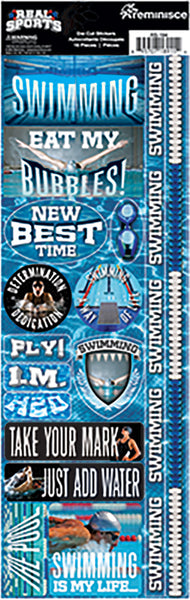 Real Sports: Swimming Combo Sticker