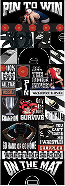 WS Real Sports: Wrestling Graphic Sticker