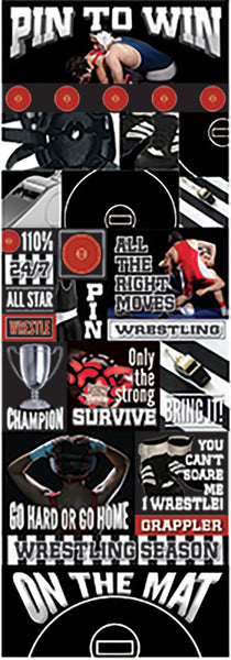 Real Sports: Wrestling Graphic Sticker