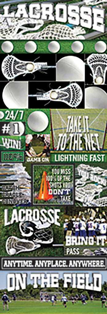 Real Sports: Lacrosse Graphic Sticker