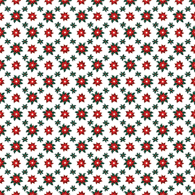 Rustic Christmas: Plaid Poinsettia