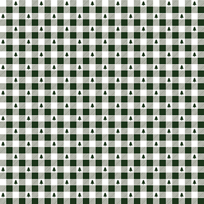 WS Rustic Christmas: Plaid Poinsettia