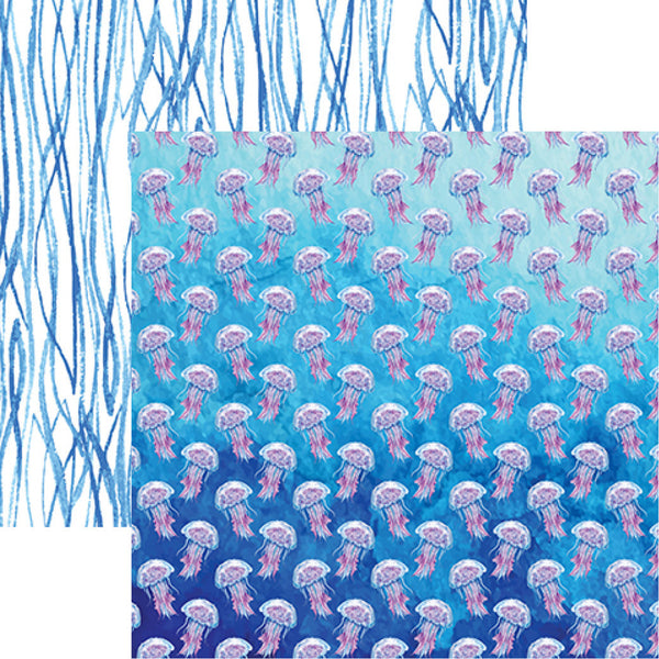 Seaside: Watercolor Jellyfish