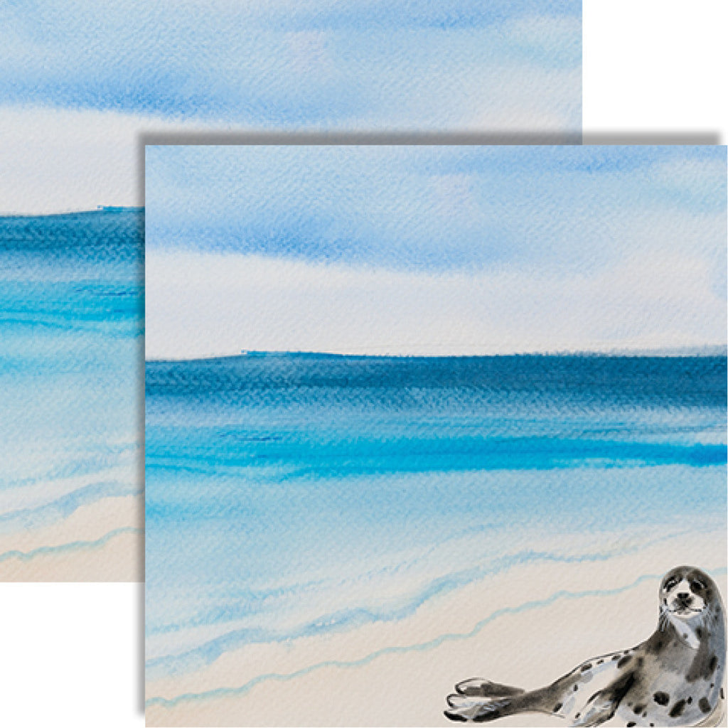 WS Seaside: Watercolor Seal