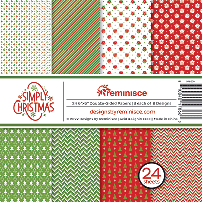 WS Simply Christmas: Simply Christmas 6x6 Paper Pad