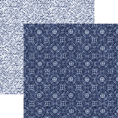 WS Shades of Indigo: Indigo Medallion