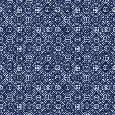 WS Shades of Indigo: Indigo Medallion