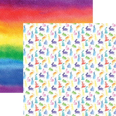 Springtime: Watercolor Bunnies