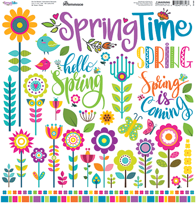 Springtime 2022: Springtime 12x12 Sticker