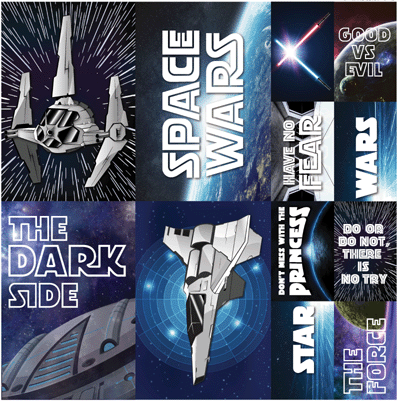 Space Wars 2: Space Wars 2 Poster Sticker