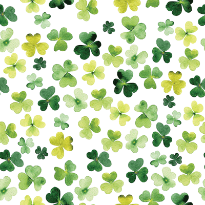 Shamrock Shake: Shamrock Watercolor