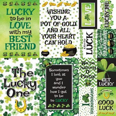 WS Shamrock Shake: 12x12 Poster Sticker