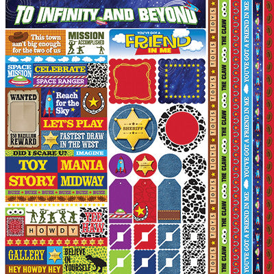 Toy Box: 12x12 Multi Sticker