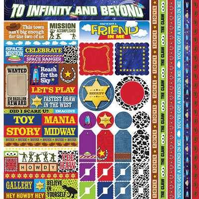 WS Toy Box: 12x12 Multi Sticker