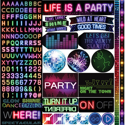 WS Tech Bubble: Tech Bubble 12x12 Alpha Variety Sticker