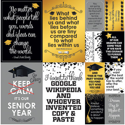 The Graduate: 12 x 12 Poster Sticker