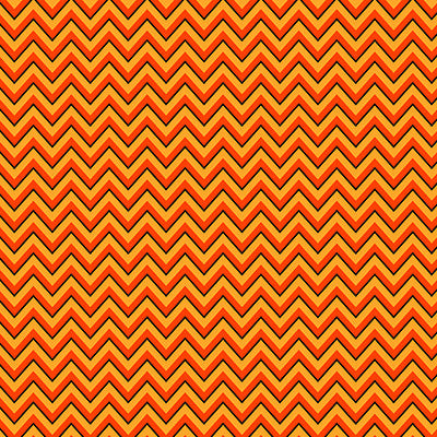 The Halloween Collection: Halloween Chevron
