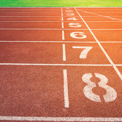 WS Track and Field: Running Lanes