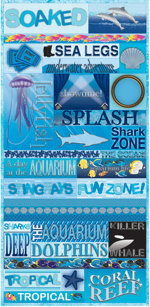 Under the Sea: Quote Sticker