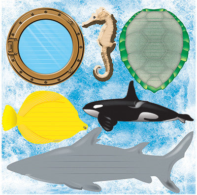 WS Under the Sea: 12 x 12 Journal Sticker