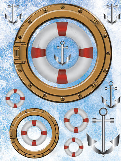 WS Under the Sea: Boat 3D Sticker