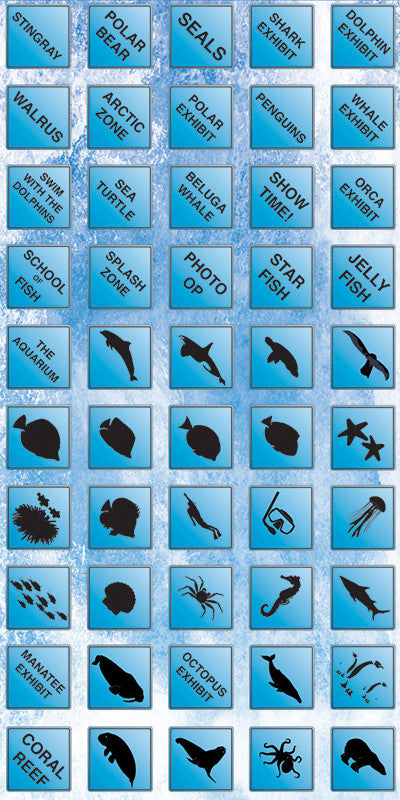 WS Under the Sea: Sea Signs Chipboard Sticker