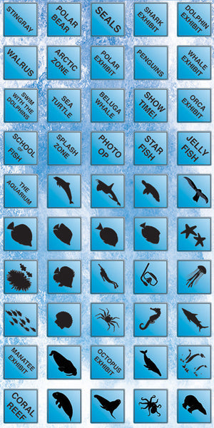 WS Under the Sea: Sea Signs Chipboard Sticker