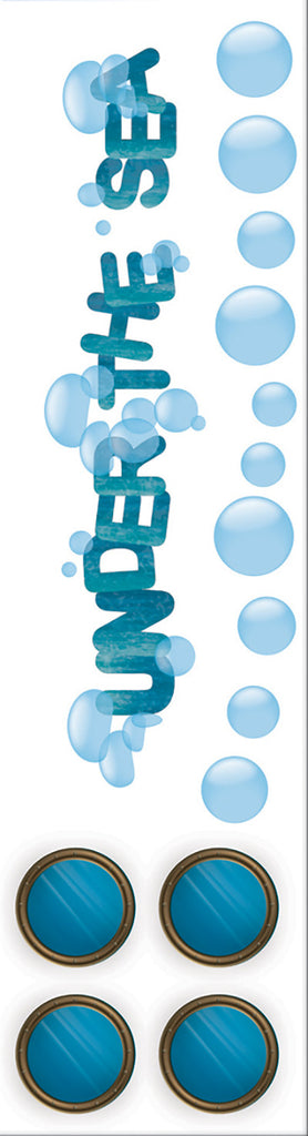 Under the Sea: UTS Clear Sticker