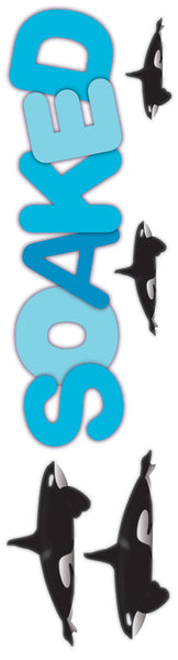 Under the Sea: Soaked Clear Sticker