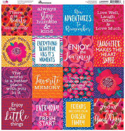 WS VB Inspired: VB Inspired 12x12 Sticker